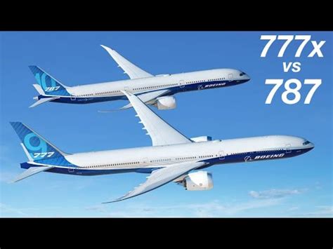 787 vs 777x.